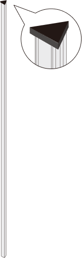 コーナーポール120°