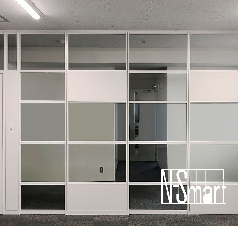 ナカバヤシ株式会社 福岡支店【N-Smart仕様】規格品：W700*H600×2枚、規格品：W900*H600mm×8枚